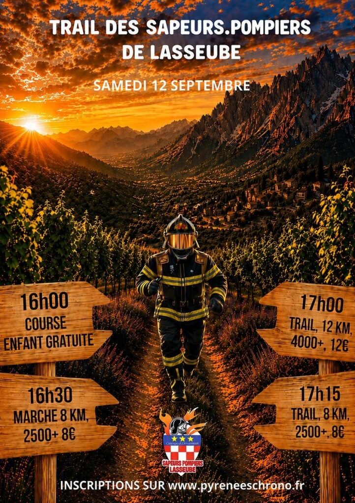 Trail des sapeurs-pompiers de Lasseube