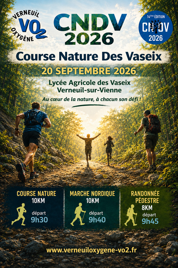 Affiche - Course Nature Des Vaseix