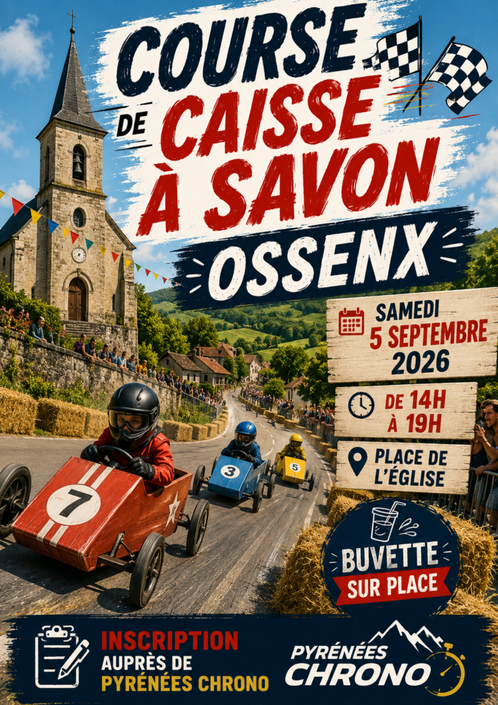 Course de caisse à savon Ossenx