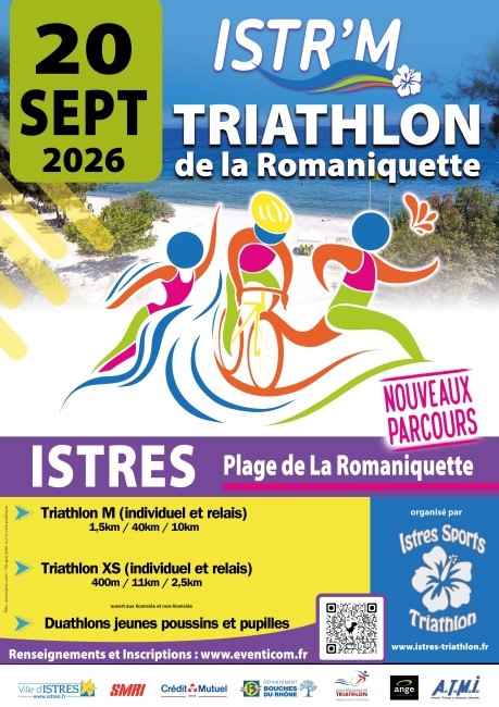 Affiche - ISTR&rsquo;M Triathlon de la Romaniquette