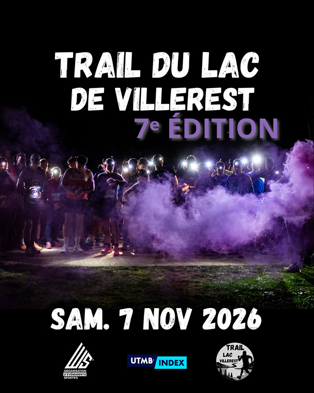 Affiche - Trail du lac de Villerest