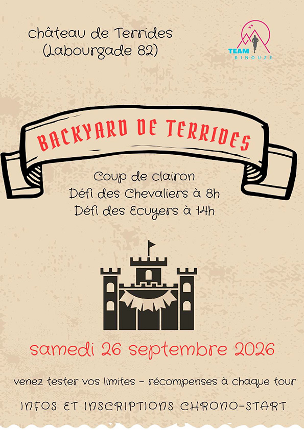 Affiche - Backyard de Terrides