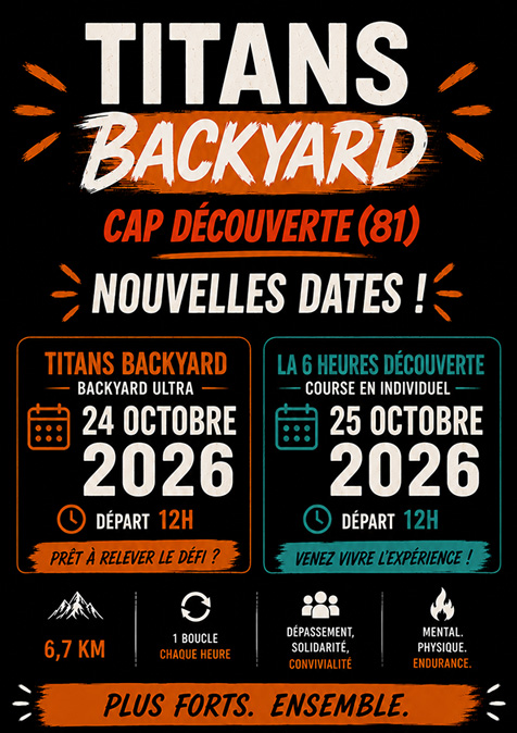 Backyard Trail des Titans