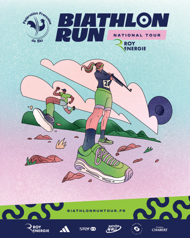 Affiche - Biathlon Run – Grenoble