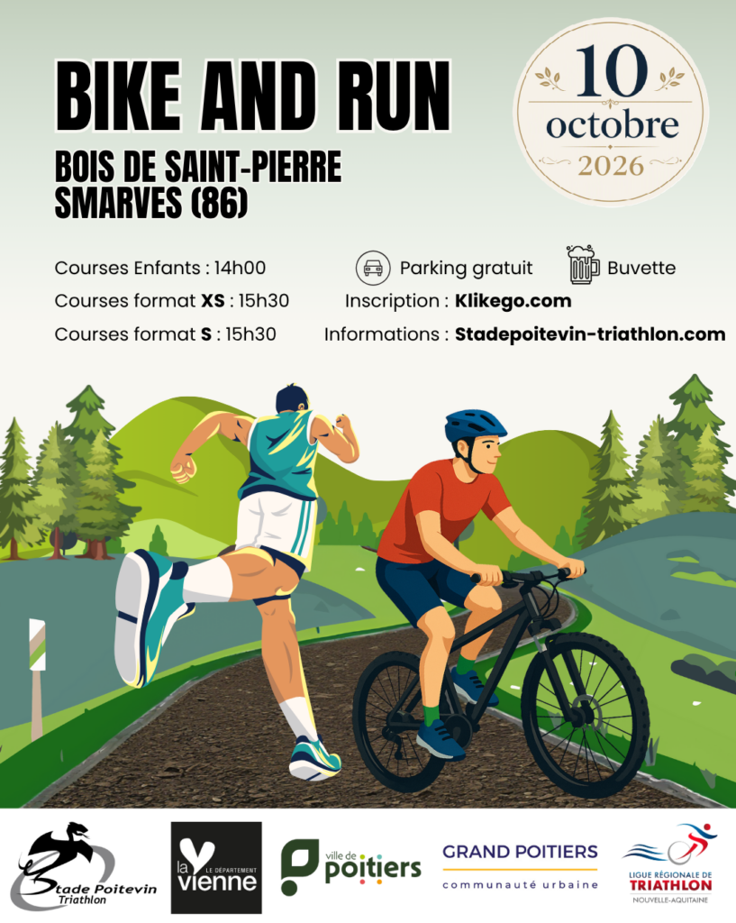 Affiche - Bike and Run des Bois de Saint Pierre