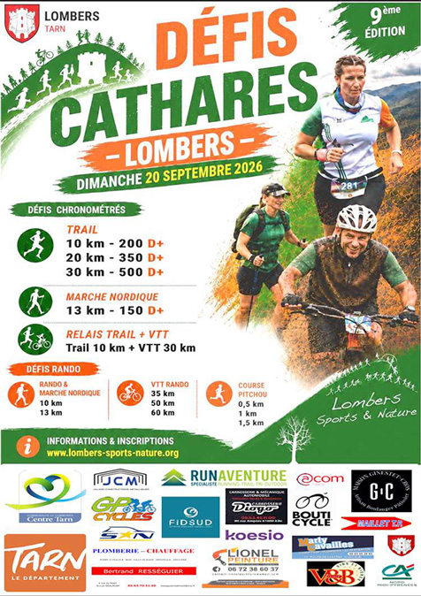 Affiche - Défis Cathares