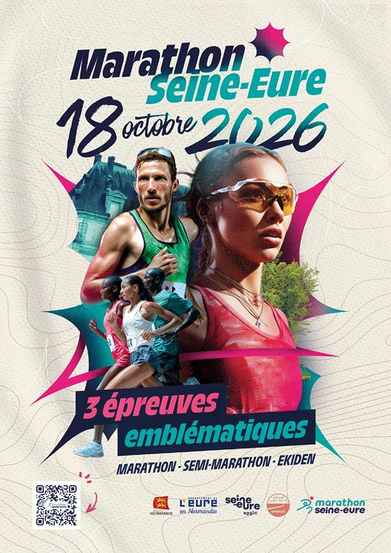 Affiche - Ekiden Seine-Eure