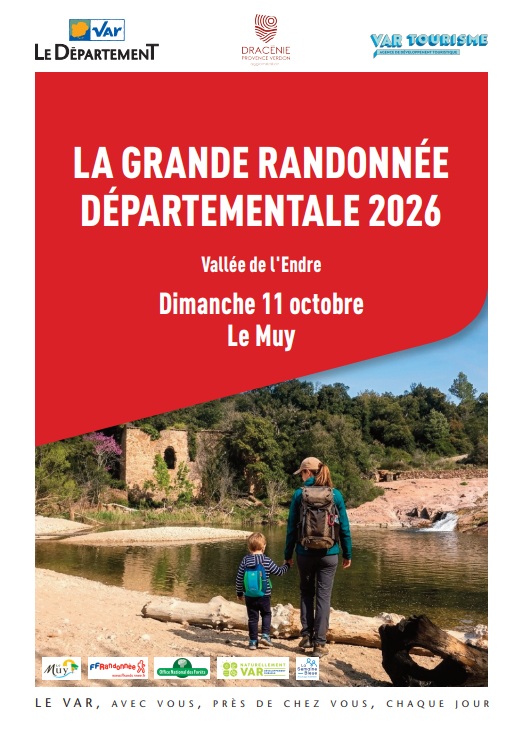Affiche - Grande Randonnée Départementale du Var