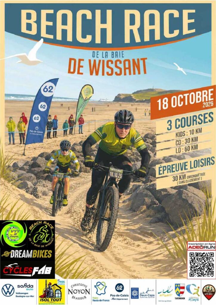 Affiche - La Beach Race de la Baie de Wissant