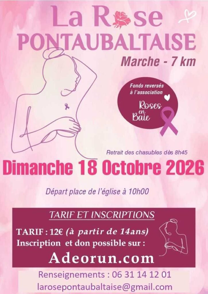 Affiche - La Rose Pontaubaltaise