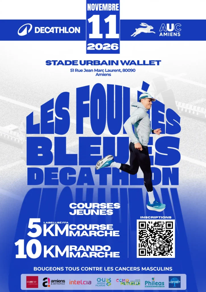 Affiche - Les Foulées Bleues Decathlon