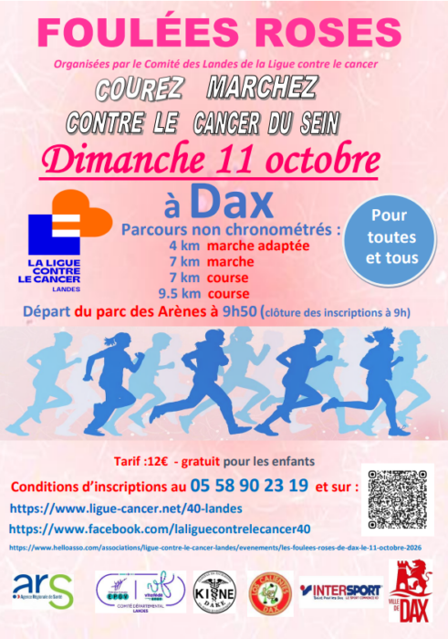 Les Foulées roses de Dax