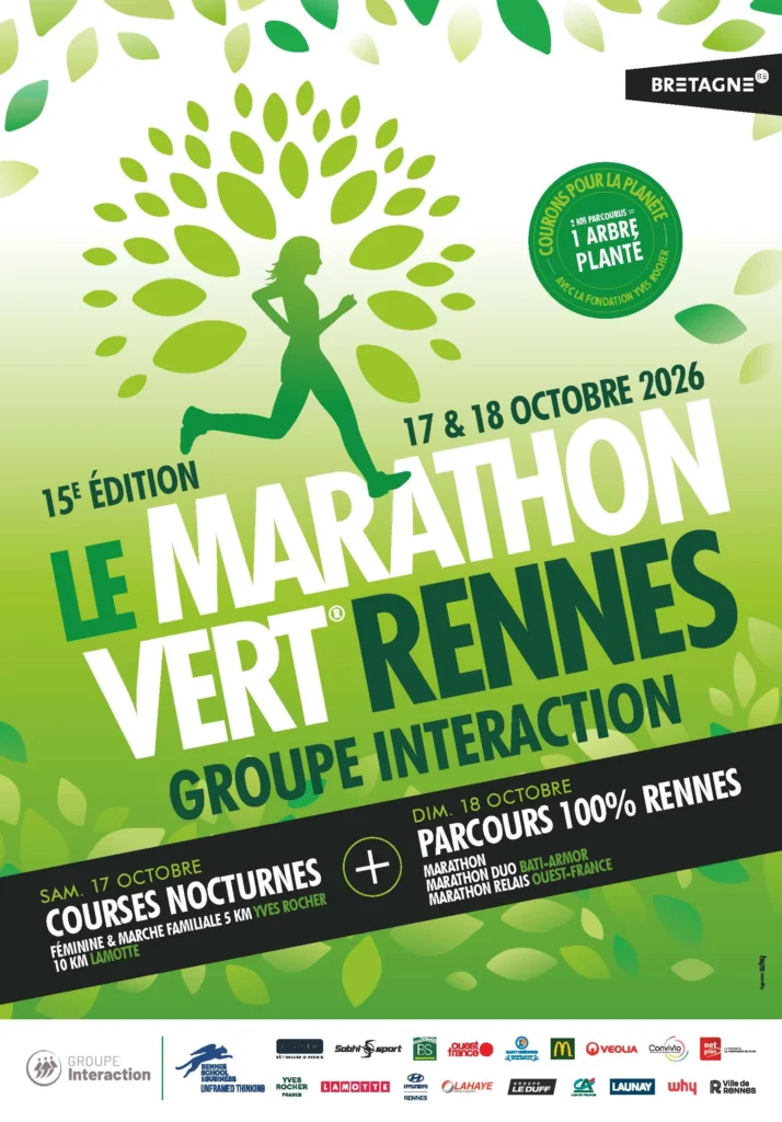 Affiche - Marathon Vert Rennes