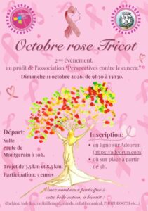 Marche Octobre Rose de Tricot
