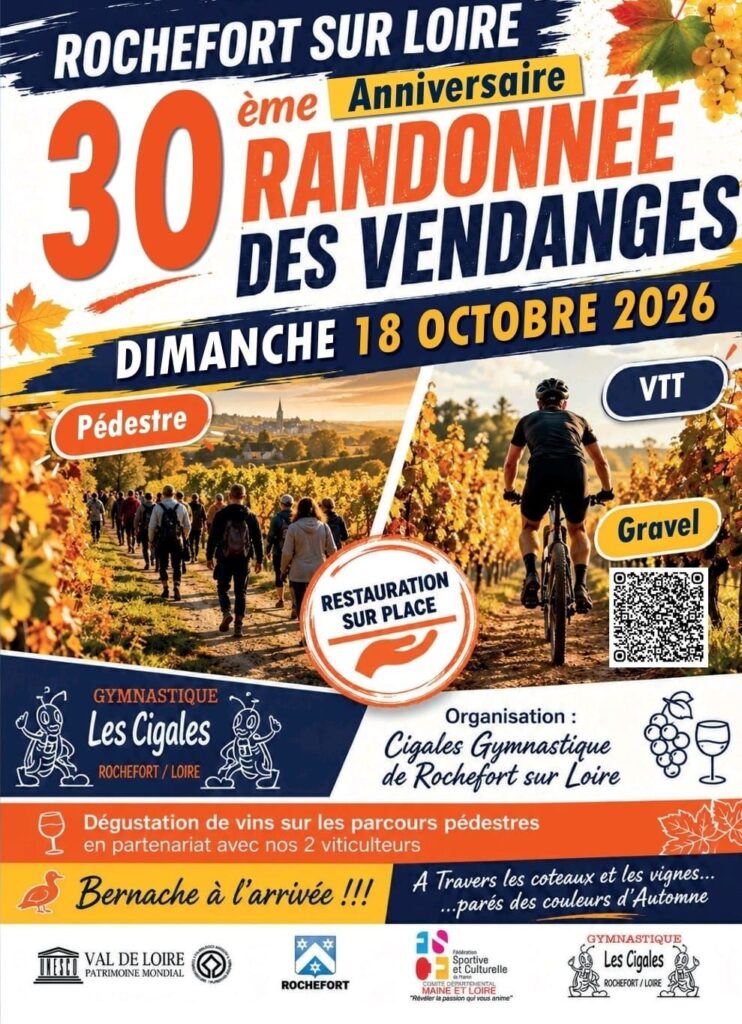 Affiche - Randonnée des Vendanges