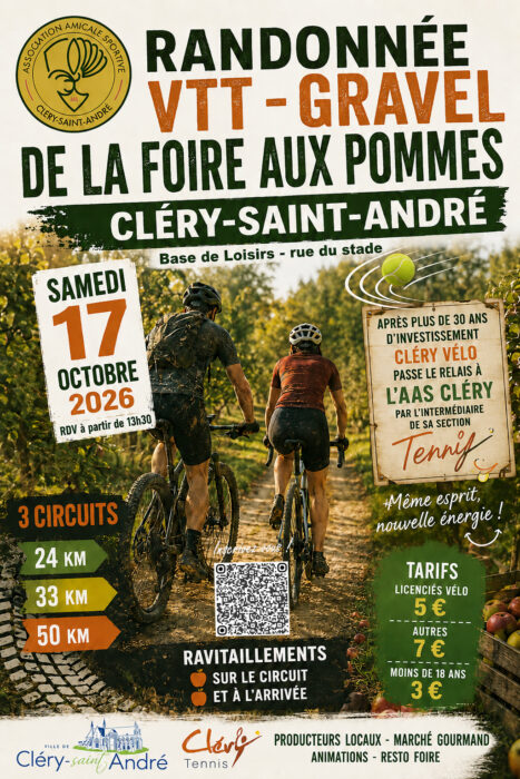 Randonnée VTT-Gravel de la Foire aux Pommes