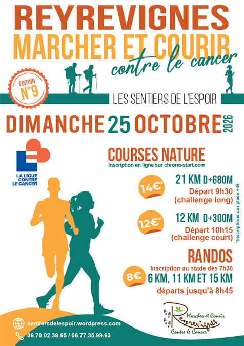Reyrevignes, Marcher et Courir Contre le Cancer
