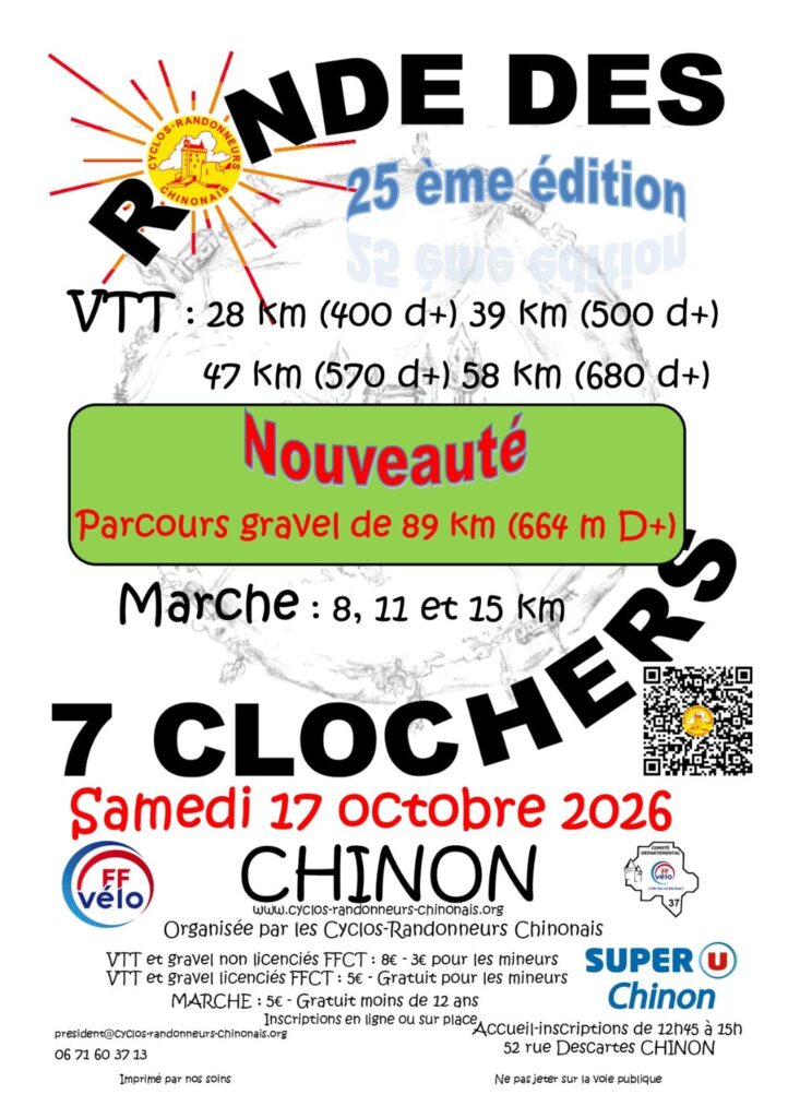 Affiche - Ronde des 7 clochers