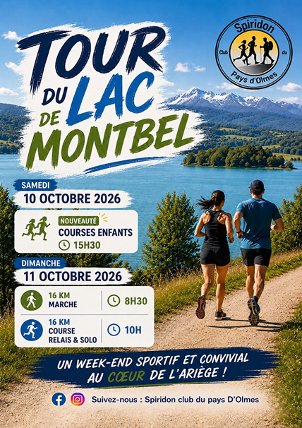 Affiche - Tour du Lac de Montbel
