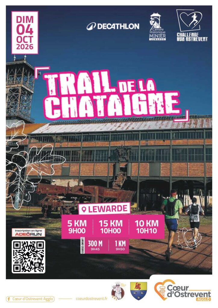 Affiche - Trail de la Châtaigne