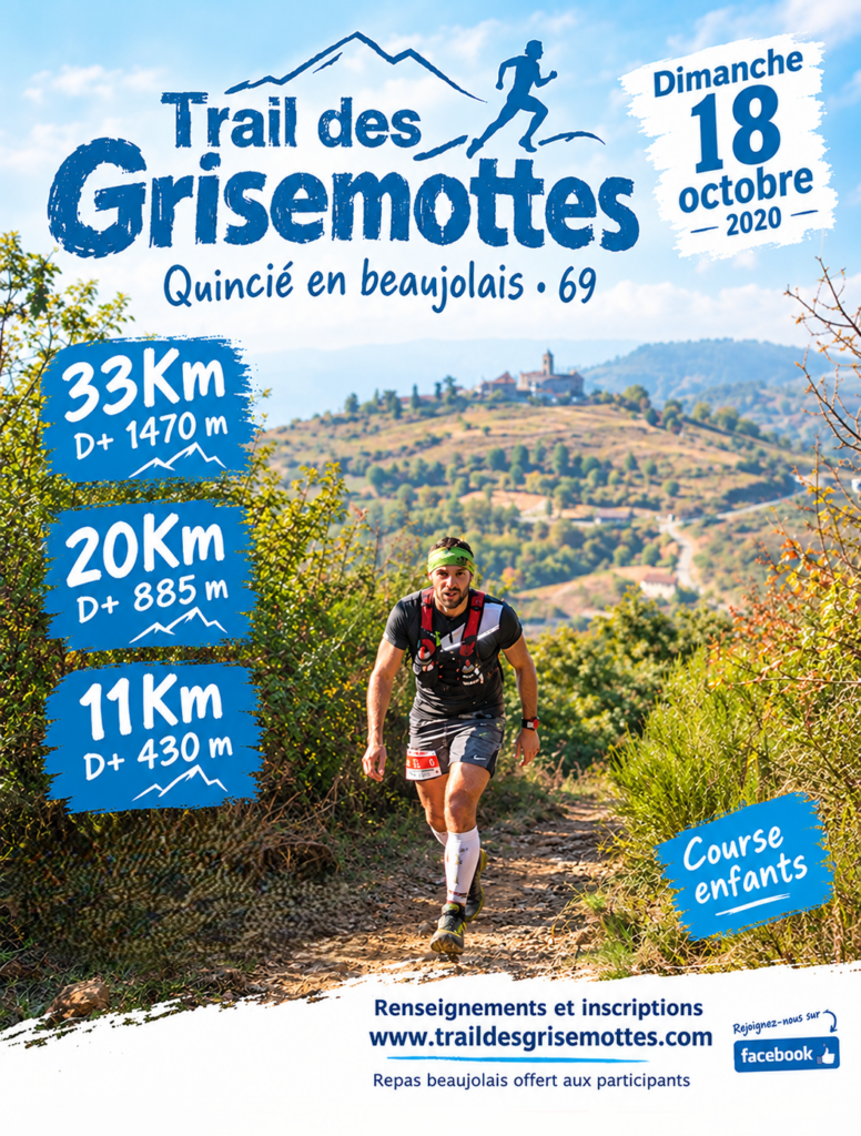 Affiche - Trail des Grisemottes