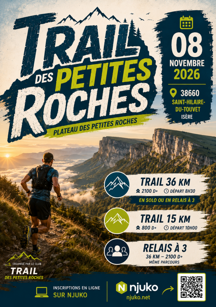 Affiche - Trail des Petites Roches