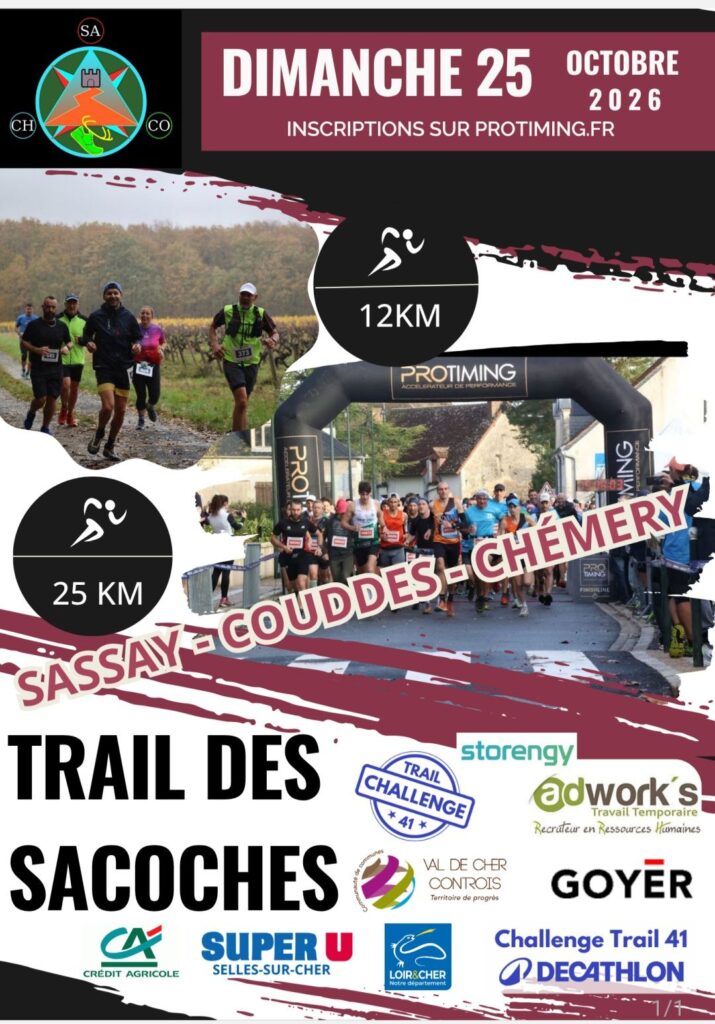 Affiche - Trail des Sacoches