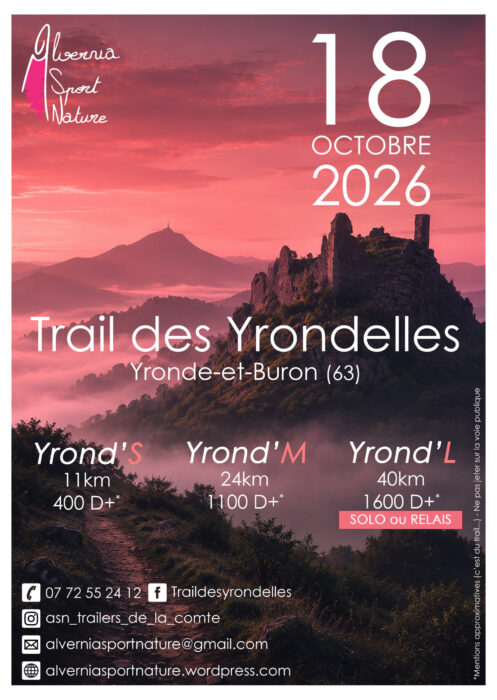 Trail des Yrondelles