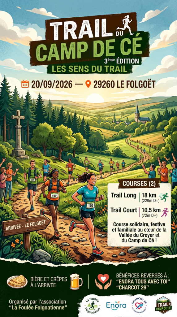 Affiche - Trail du Camp de Cé