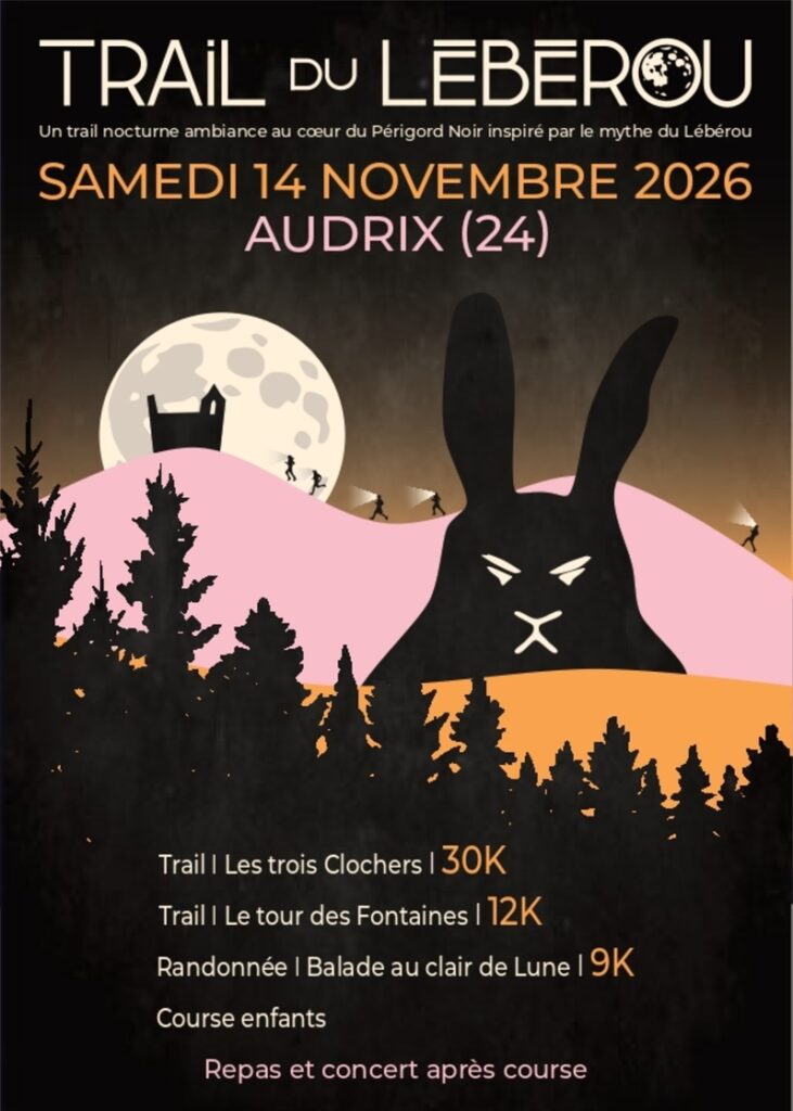 Affiche - Trail du Lébérou