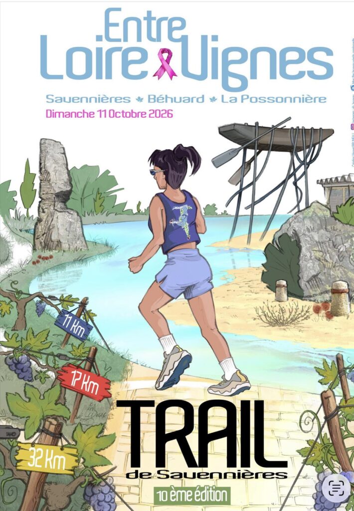 Affiche - Trail Entre Loire et Vignes