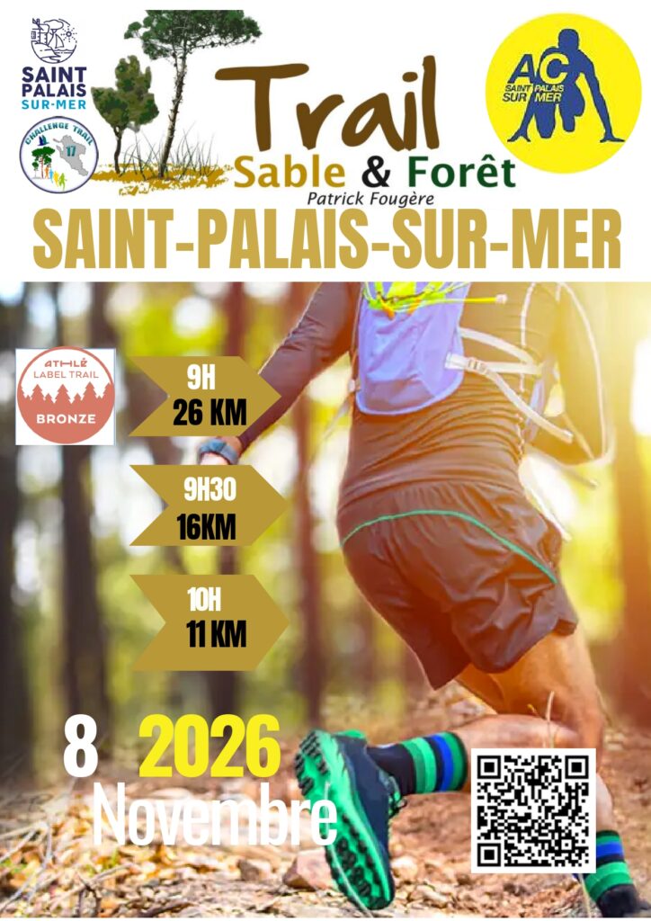 Affiche - Trail Sable et Forêt