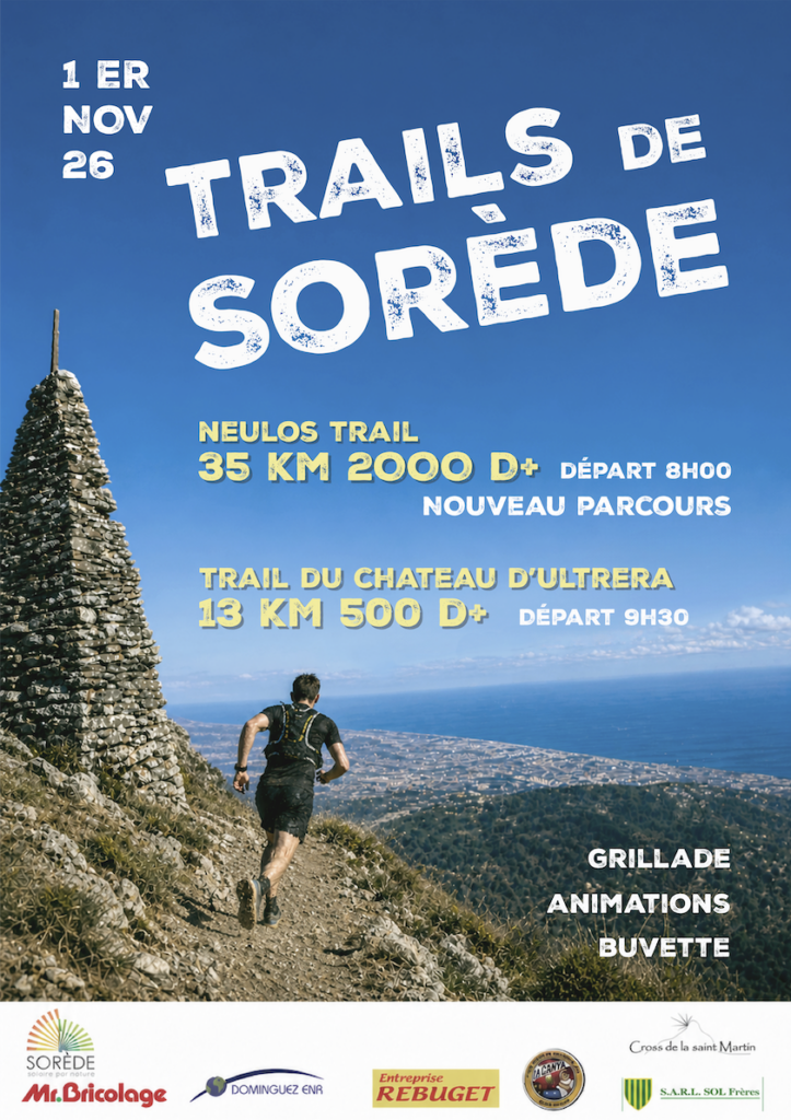 Affiche - Trails de Sorède