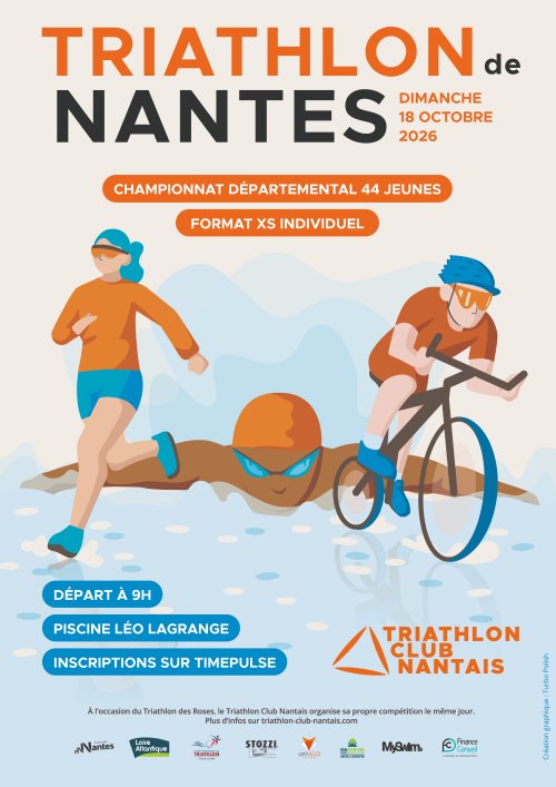 Affiche - Triathlon de Nantes