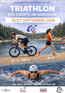 Triathlon des Cadets de Gascogne