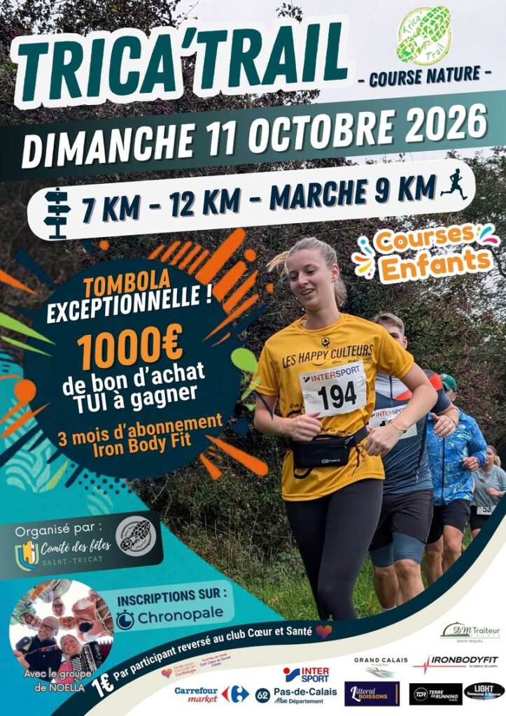 Affiche - TRICA&rsquo;TRAIL