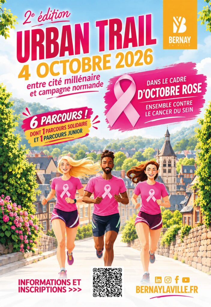 Affiche - Urban Trail de Bernay