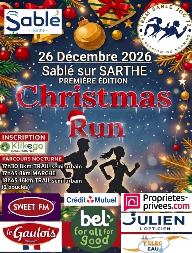 Affiche - Christmas Run
