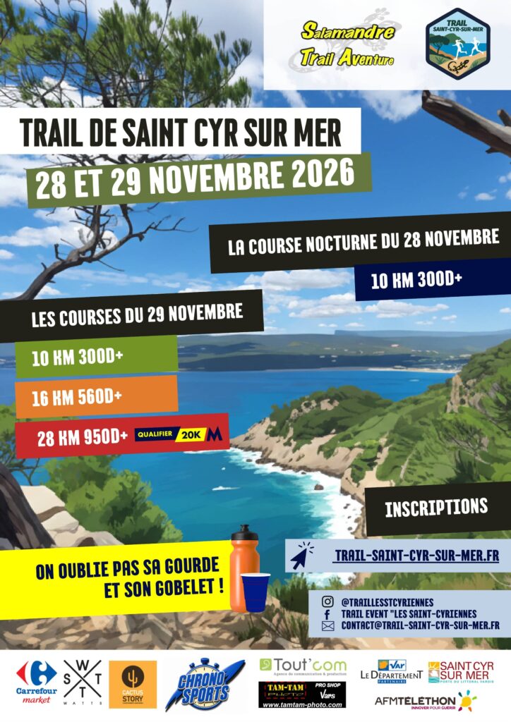 Affiche - Trail de Saint Cyr