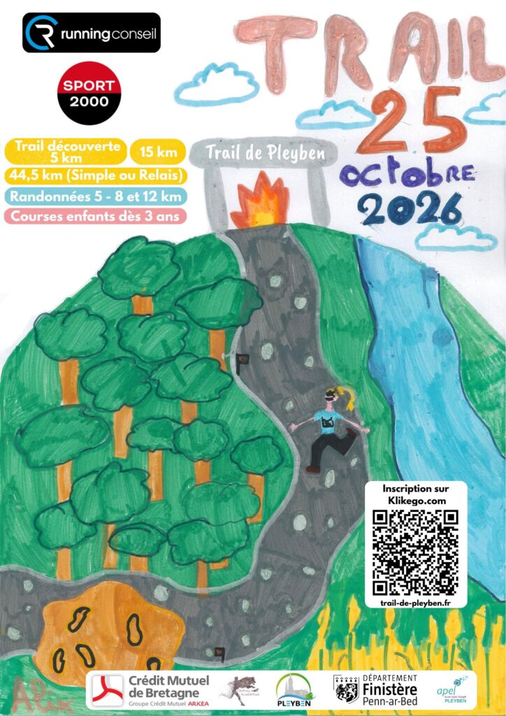 Affiche - Trail de Pleyben