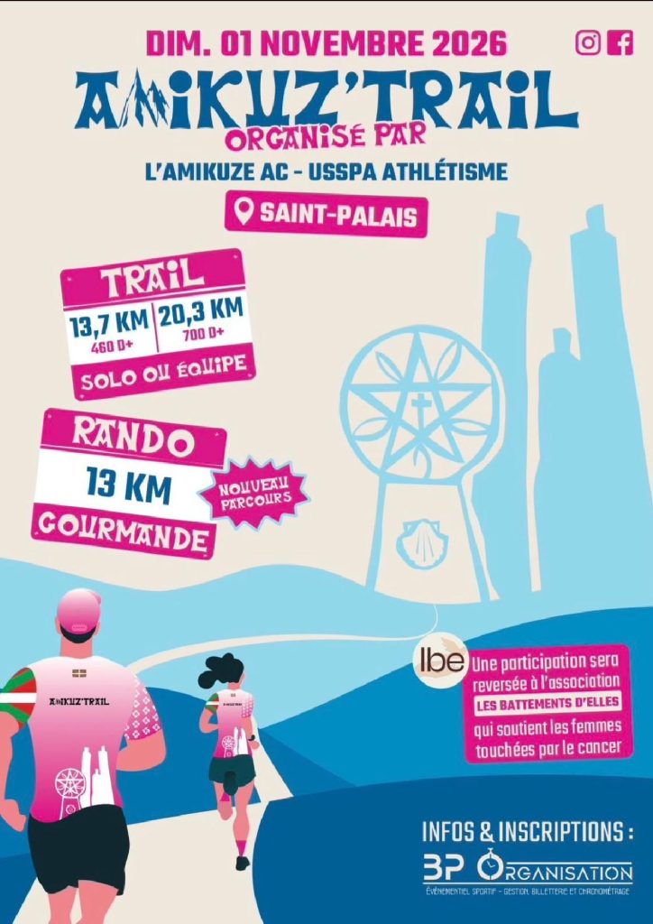 Affiche - Amikuz&rsquo;Trail