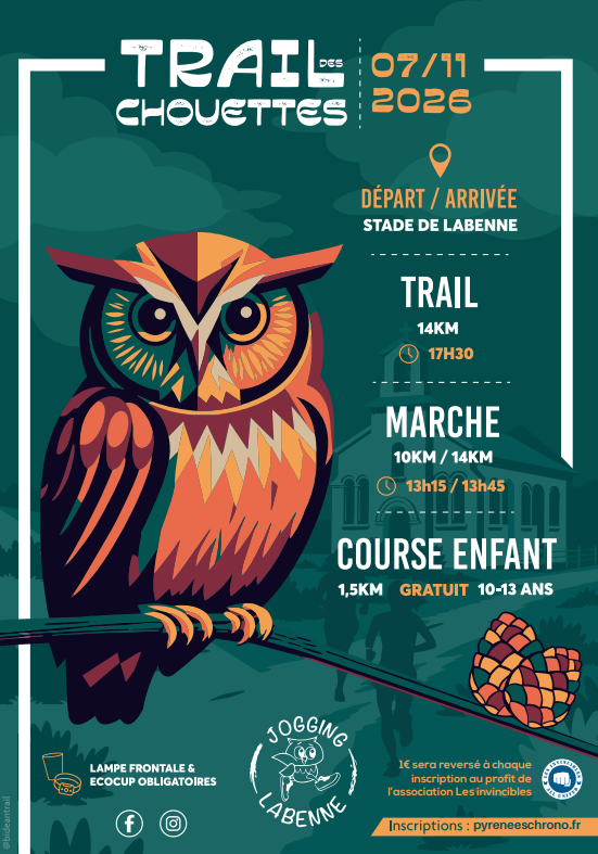 Affiche - Trail des Chouettes