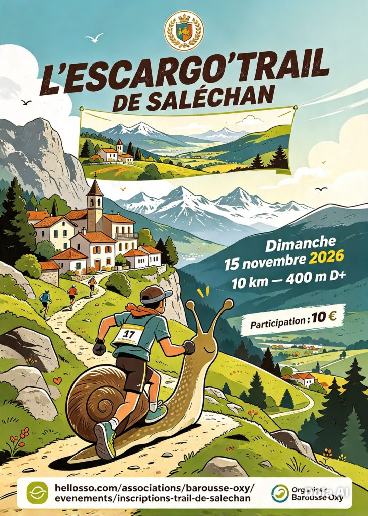 Affiche - Trail de Saléchan