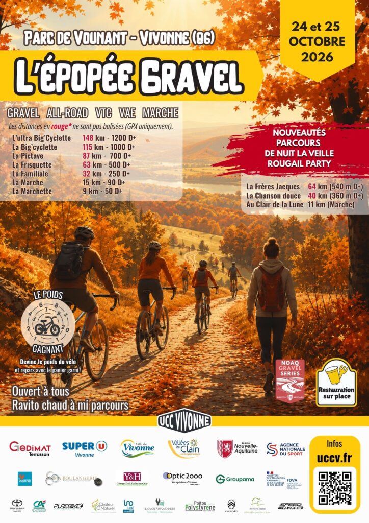 Affiche - L’Épopée Gravel