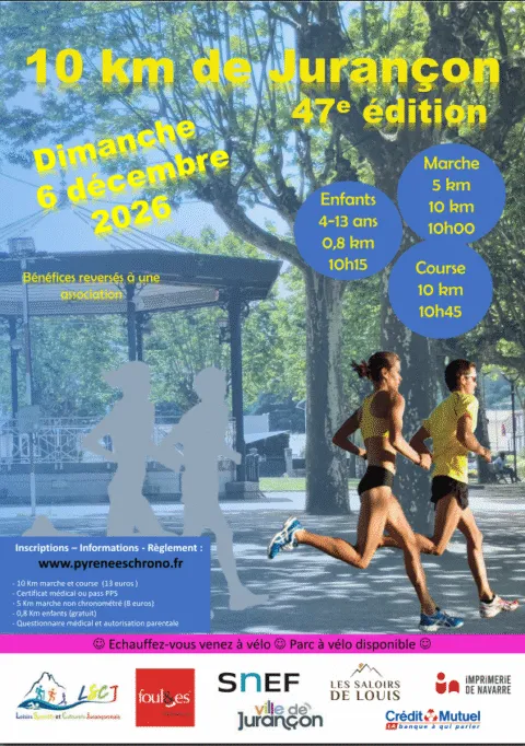 10 km de Jurançon