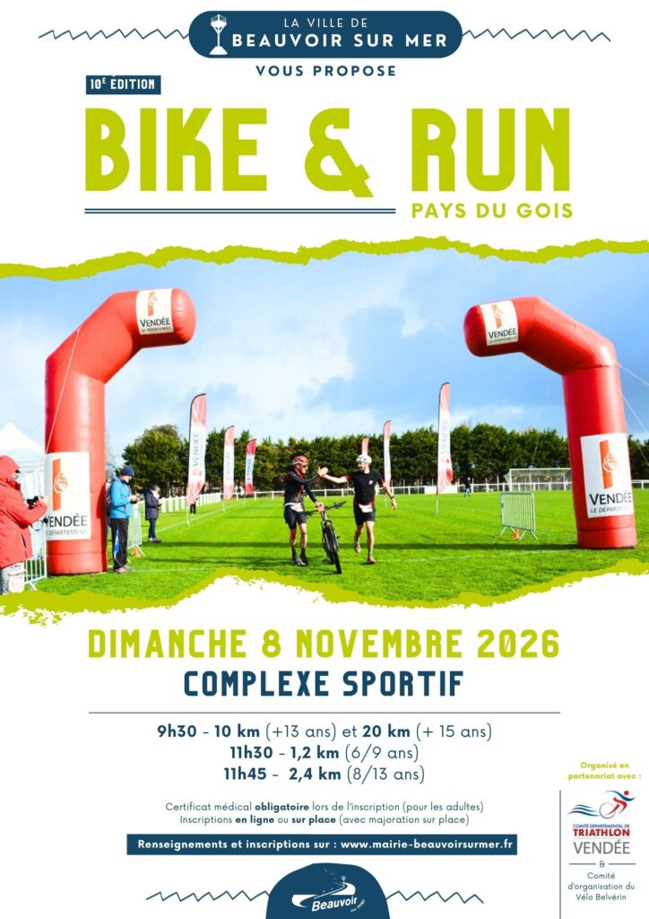 Affiche - Bike & Run du Pays du Gois