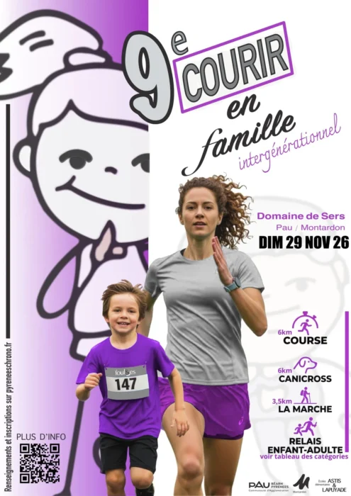 Courir en famille