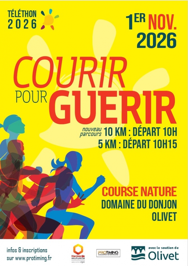 Affiche - Courir pour Guérir