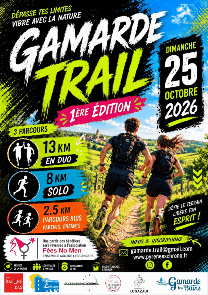 Affiche - Gamarde Trail