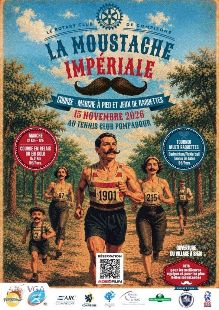 Affiche - La Moustache Impériale